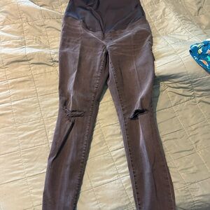 Madewell maternity skinny jeans